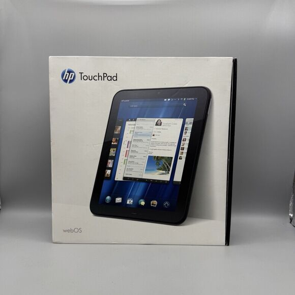 9.7” HP TouchPad (HSTNH-129C) 16GB With Original Box Tested Works! - Picture 1 of 6